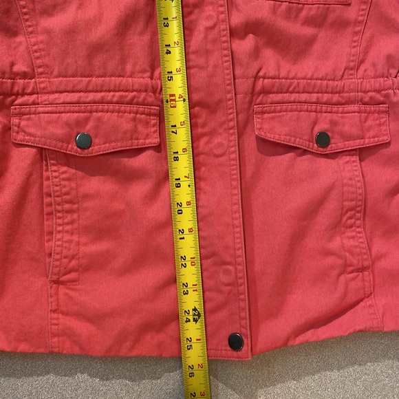Atlas for Women - Coral Safari jacket. Size 4-6 - Picture 9 of 10